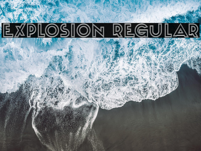 Explosion Regular Example 3