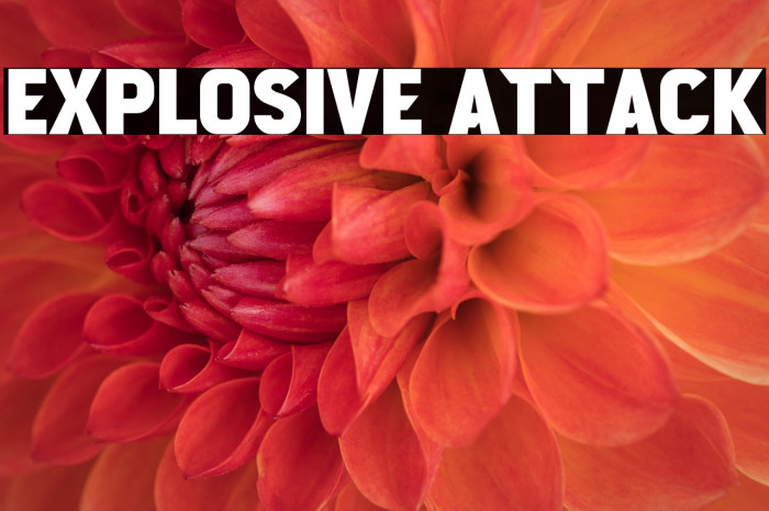 Explosive Attack Example 2