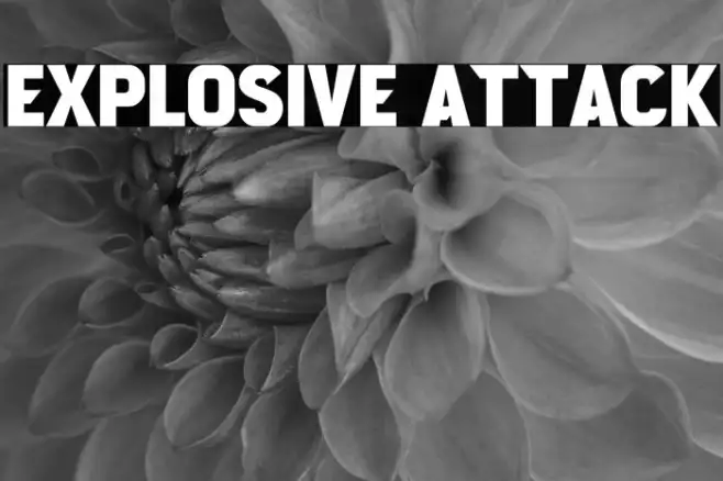 Explosive Attack Example 2