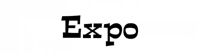 Expo  Free Fonts Download