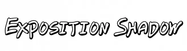 Exposition Shadow  Descarca Fonturi Gratis
