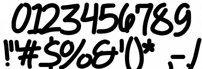 Exposition Font OTHER CHARS