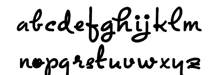 Exposition Font LOWERCASE