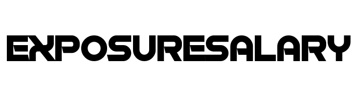 Exposure Salary Font