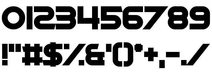 Exposure Salary Font OTHER CHARS