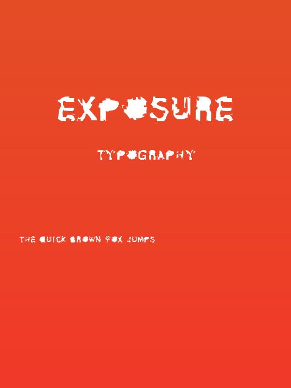 Exposure Poster