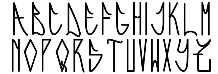 Expresiva Font LOWERCASE