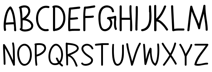 Express Christmas Font LOWERCASE