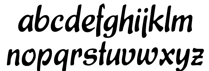 Express Font LOWERCASE