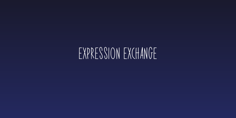 Expression Exchange Social Header
