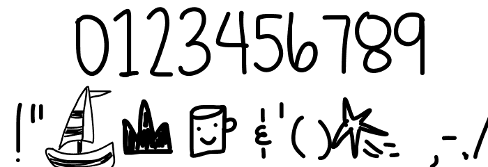 ExpressoCaffe Font OTHER CHARS