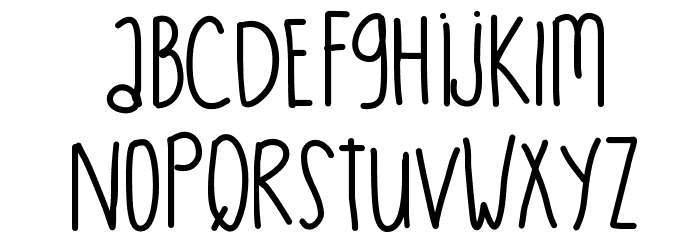 ExpressoCaffe Font LOWERCASE