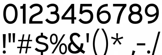 ExpresswayRg-Regular Font OTHER CHARS