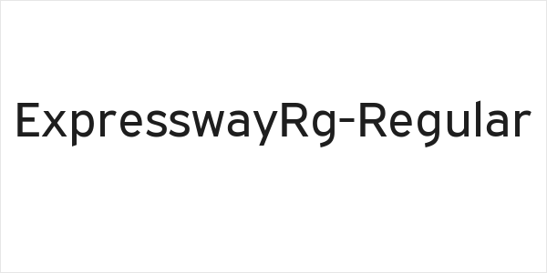 ExpresswayRg-Regular Logo