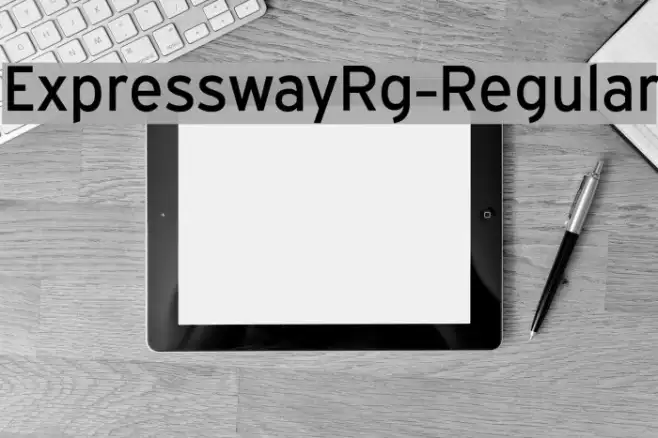 ExpresswayRg-Regular Example 1