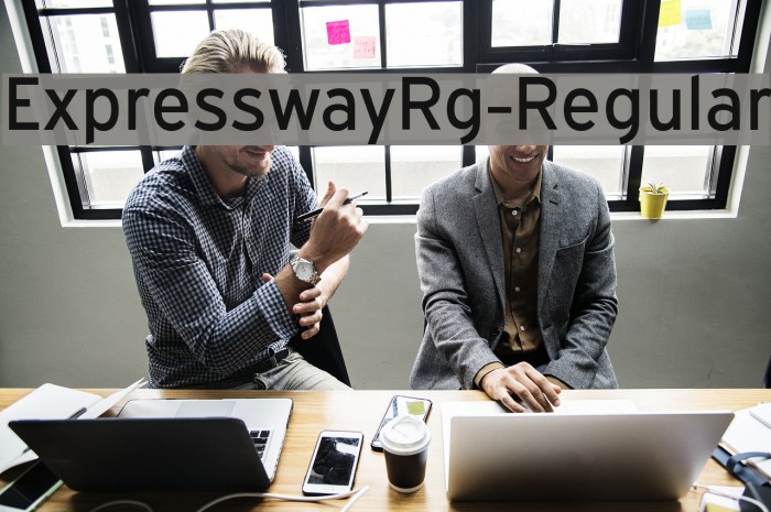 ExpresswayRg-Regular Font examples