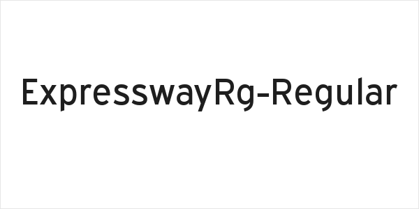 ExpresswayRg-Regular Logo
