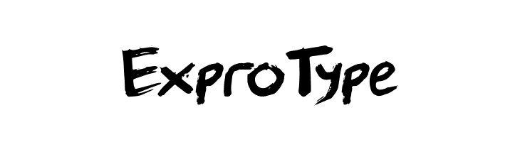 ExproType  Frei Schriftart Herunterladen