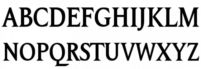Exquisite 字体 大写