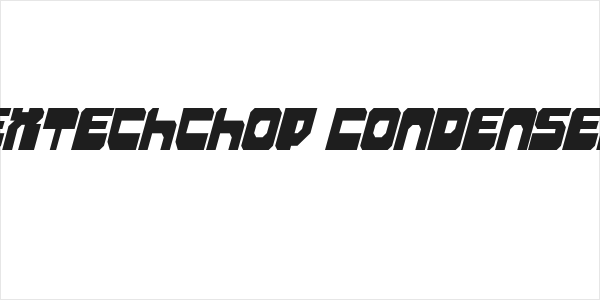 Extechchop Condensed Logo