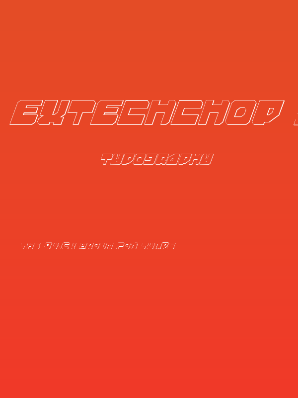 Extechchop Shadow Poster