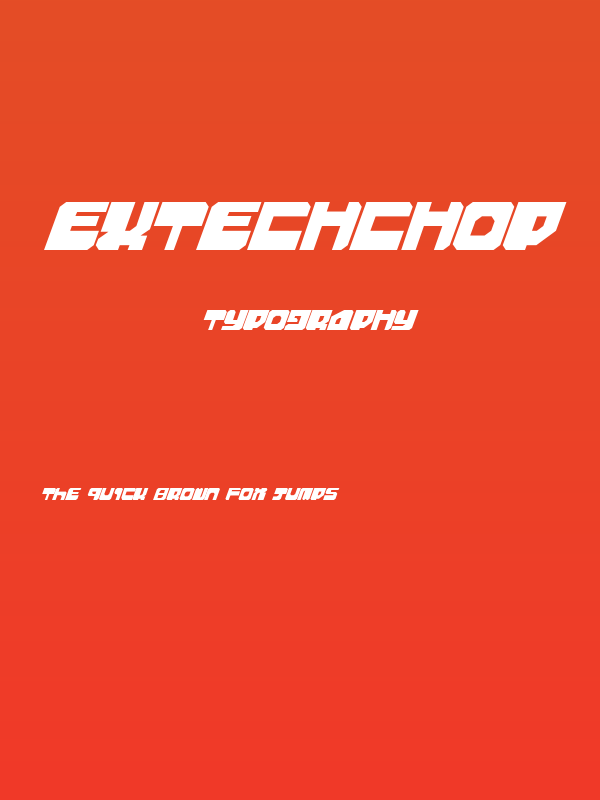 Extechchop Poster
