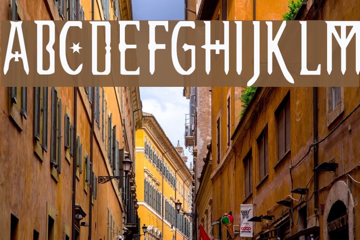 Extemplary Font examples