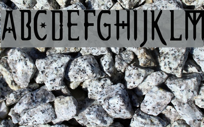 Extemplary Font examples
