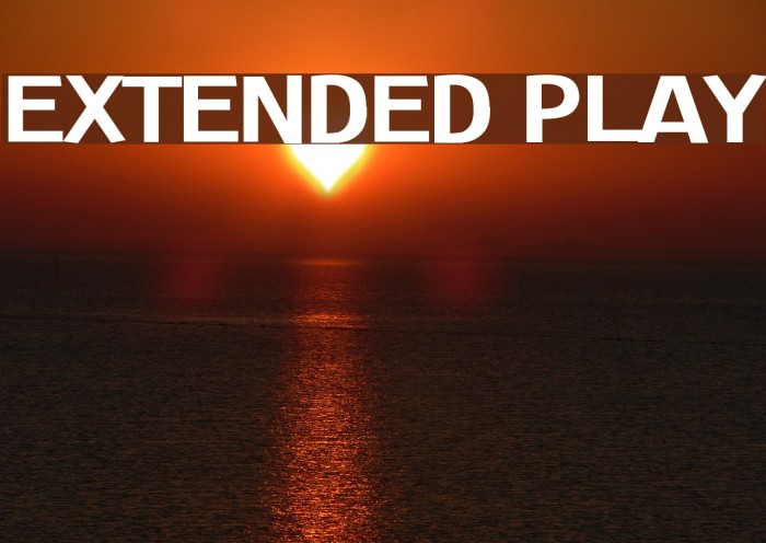 Extended Play Font examples