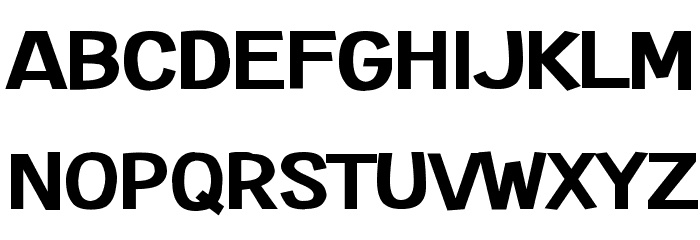 Extended Play Font LOWERCASE