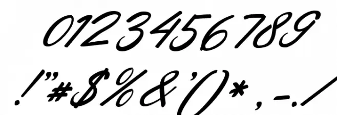 Extendo Italic Font OTHER CHARS