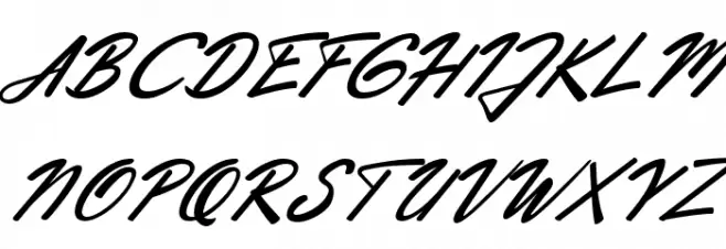 Extendo Italic Fonte MAIÚSCULAS