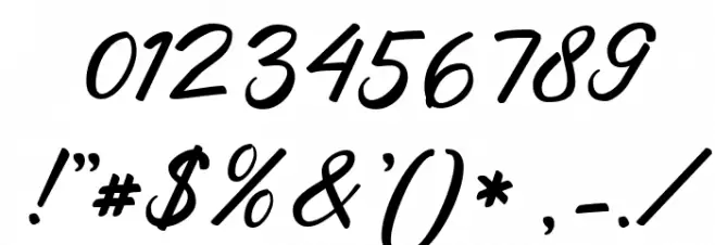 Extendo Font OTHER CHARS