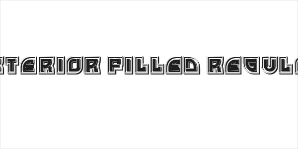 Exterior Filled Regular Logo