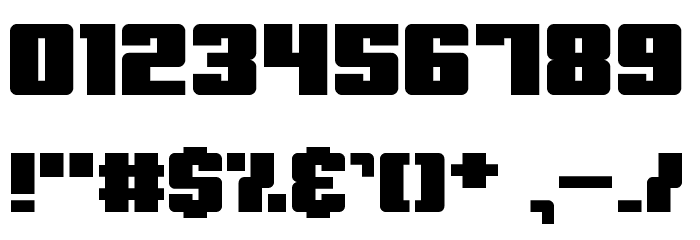 Extinction Event Font OTHER CHARS