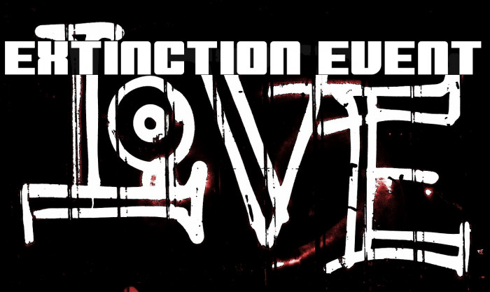 Extinction Event Font examples