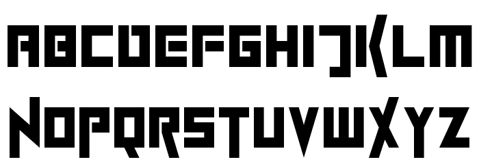 ExtinctionEvent Font LOWERCASE