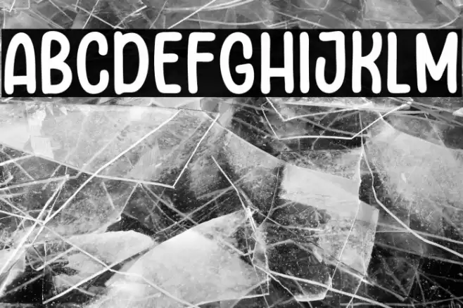 Extra Blue Font examples