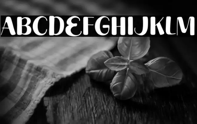 Extra Corn Шрифта examples