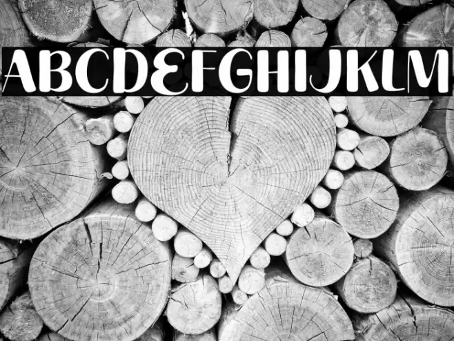 Extra Corn Шрифта examples