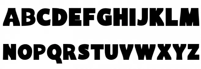 Extra Fat Шрифта ВЕРХНИЙ