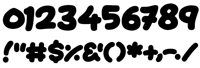 Extra Fruity Font OTHER CHARS