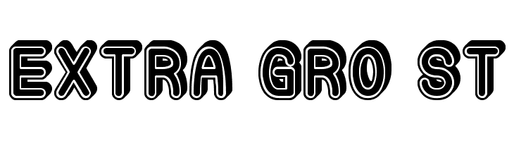 Extra Gro St  Descarca Fonturi Gratis