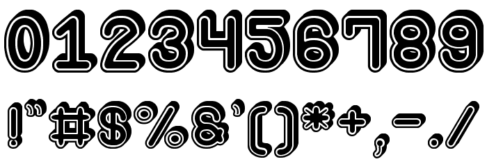 Extra Gro St Font OTHER CHARS