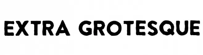 Extra Grotesque  नि: शुल्क फ़ॉन्ट्स डाउनलोड