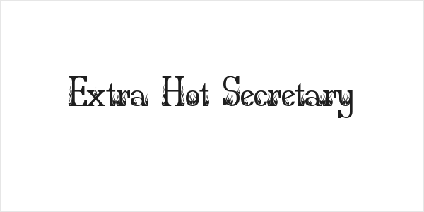 Extra Hot Secretary Logo