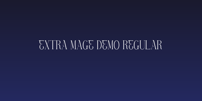 Extra Mage DEMO Regular Social Header