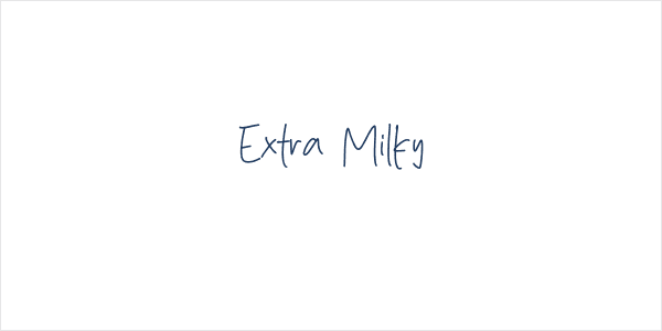Extra Milky Logo