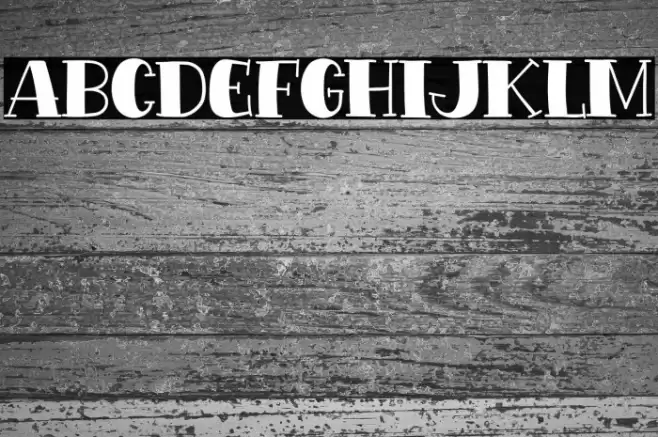 Extra Snack Font examples