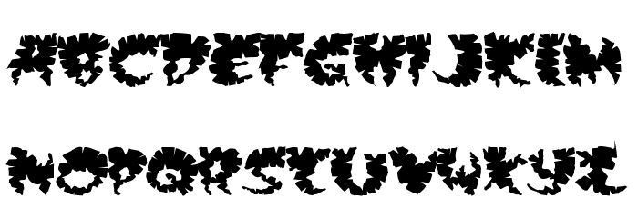 Extra virgin Font LOWERCASE